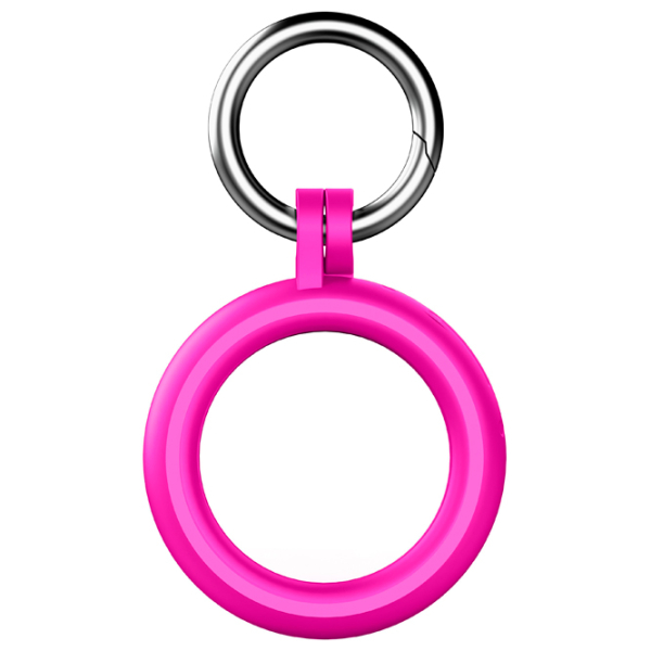 Чехол для смарт трекера Cellularline Ring Case AirTag Розовый  photo 2