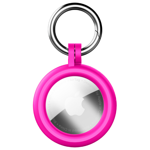 Чехол для смарт трекера Cellularline Ring Case AirTag Розовый  photo 3