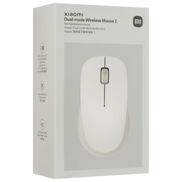 Мышь Xiaomi Mi Dual Mode 2 Белый Беспроводные, 1200 dpi photo 6