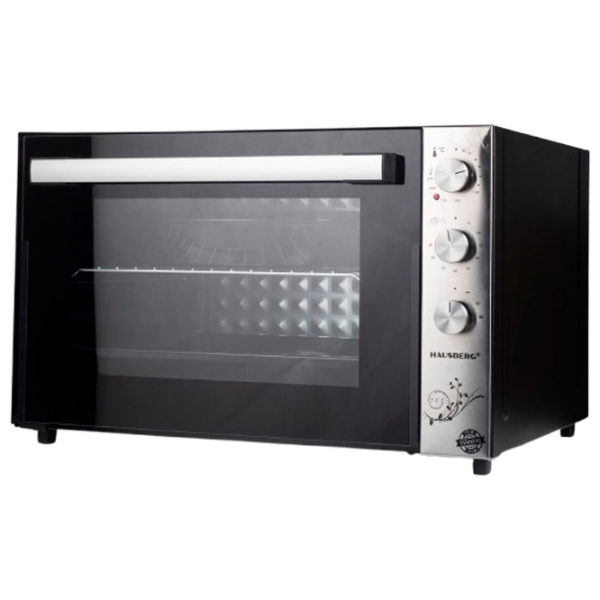 Электрическая печь HAUSBERG HB8022 Черный 2500 Вт, 70 л photo 1