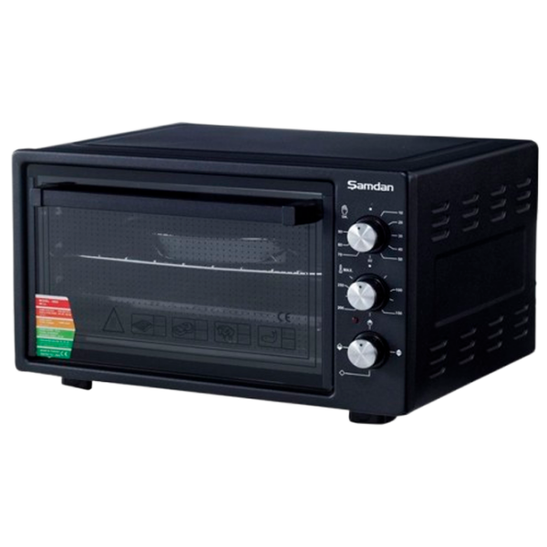 Cuptor electric Samdan EC01487 Black 1600 W, 60 l photo 1