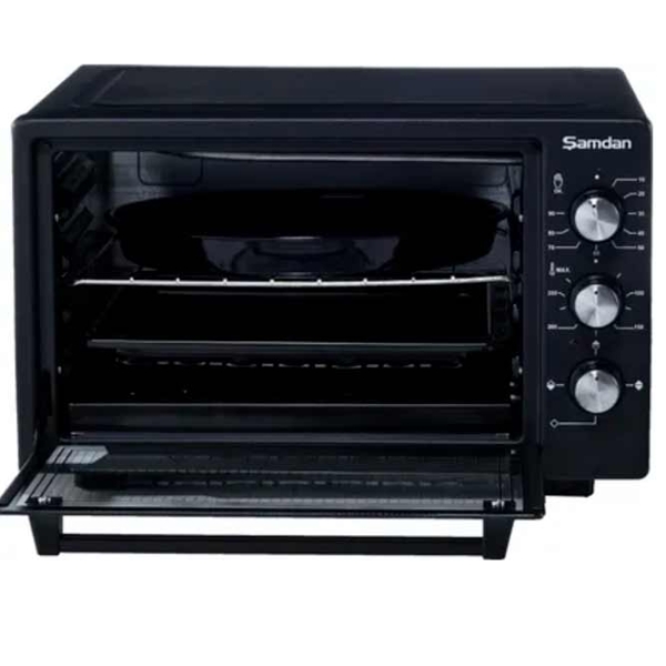 Cuptor electric Samdan EC01487 Black 1600 W, 60 l photo 2