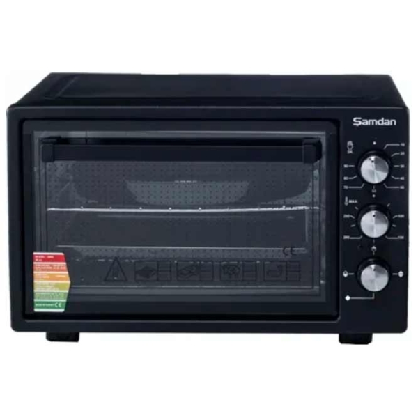 Cuptor electric Samdan EC01487 Black 1600 W, 60 l photo 3