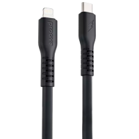 Cablu pentru telefon Proove Eternal USB Type-C / Lightning Black 