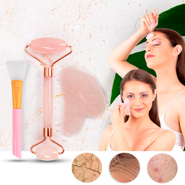 Aparat de masaj pentru ochi Insportline Rosada Pro Pink  photo 3