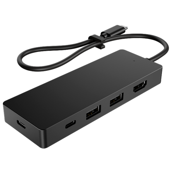 Adaptor Hub HP G3 Black USB Type-C photo 1