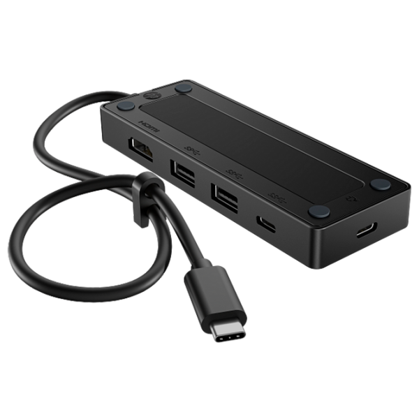 Adaptor Hub HP G3 Black USB Type-C photo 3