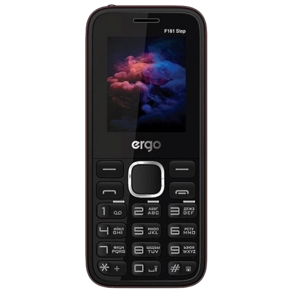 Ergo F181 Step Black 1.77", Dual SIM, 2G photo 1
