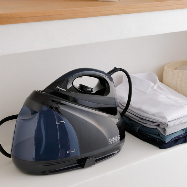 Fier de călcat Panasonic NI-GT200ATW Blue 2400 W, 120 g/min, 1.8 l, Ceramică photo 5