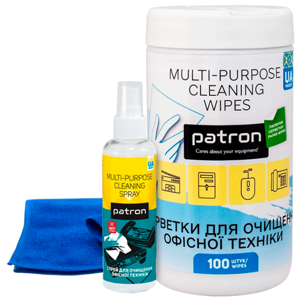 Набор для чистки PATRON F3-060+F3-009+F4-009 0.1л  photo 1