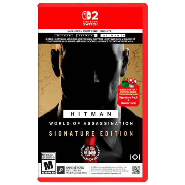 Hitman World Of Assassination Signature Edition Nintendo Switch 2 Action / 18+ photo 1