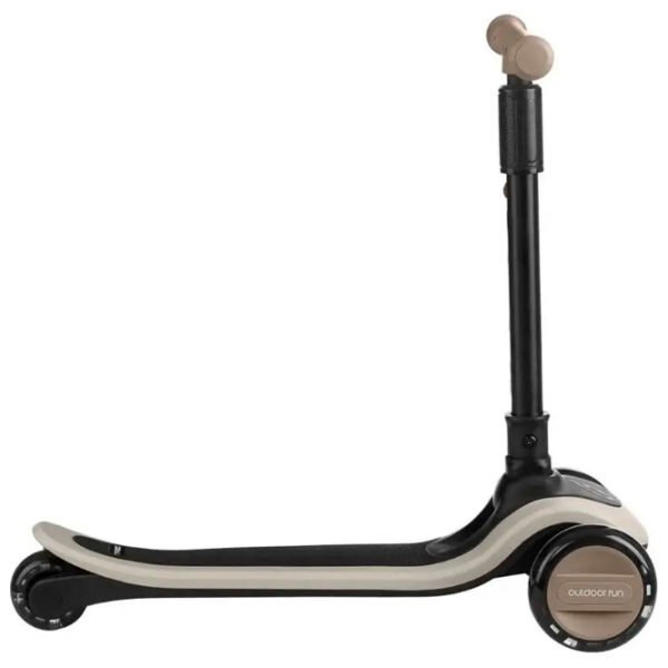 Trotinetă pentru copii cu trei roți KikkaBoo Treo (3800171211710) Beige 2 ani, 50 kg, Din PU photo 4