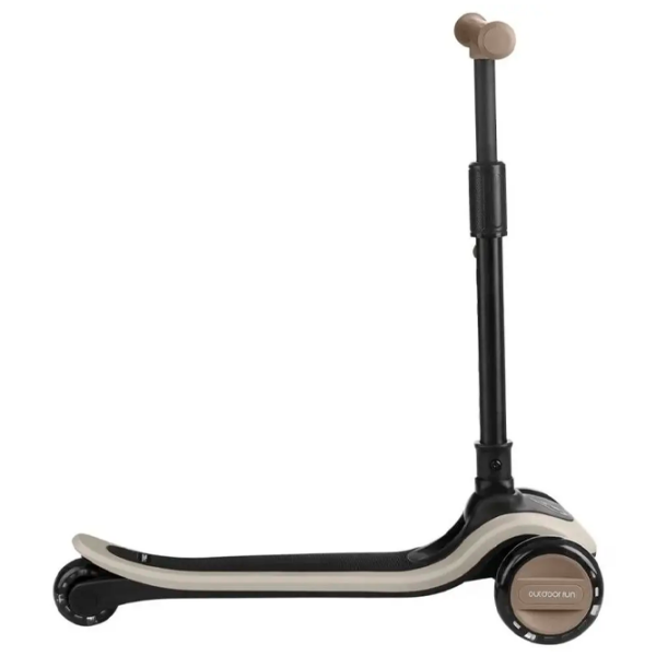 Trotinetă pentru copii cu trei roți KikkaBoo Treo (3800171211710) Beige 2 ani, 50 kg, Din PU photo 5