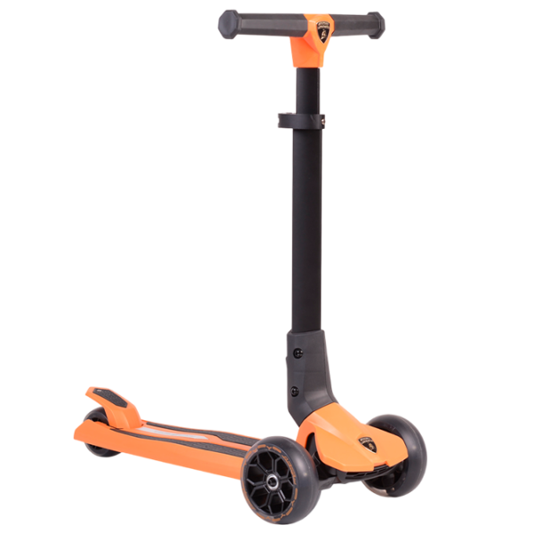 Trotinetă pentru copii cu trei roți Moni Lamborghini (1286847) Orange 2 ani, 50 kg, Din PU photo 1