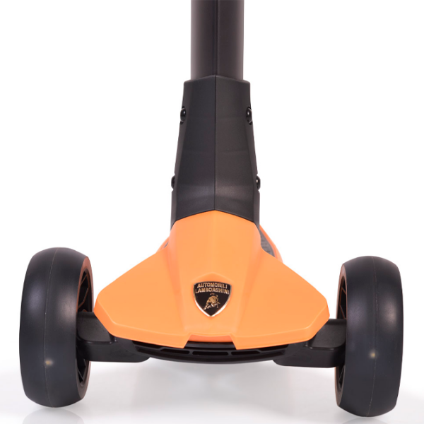 Trotinetă pentru copii cu trei roți Moni Lamborghini (1286847) Orange 2 ani, 50 kg, Din PU photo 3