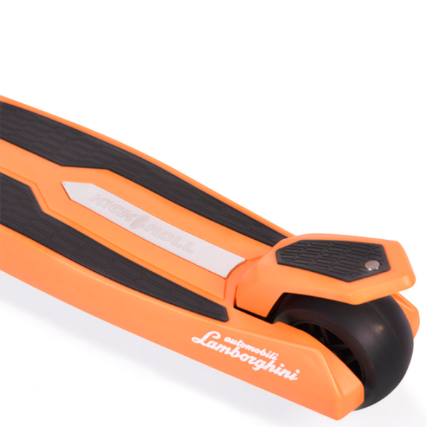 Trotinetă pentru copii cu trei roți Moni Lamborghini (1286847) Orange 2 ani, 50 kg, Din PU photo 6