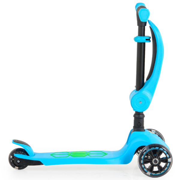 Trotinetă pentru copii cu trei roți Moni Lamborghini 2in1 (1286844) Blue 2 ani, 50 kg, Din PU photo 6