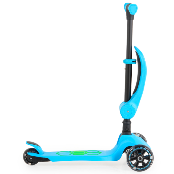 Trotinetă pentru copii cu trei roți Moni Lamborghini 2in1 (1286844) Blue 2 ani, 50 kg, Din PU photo 7