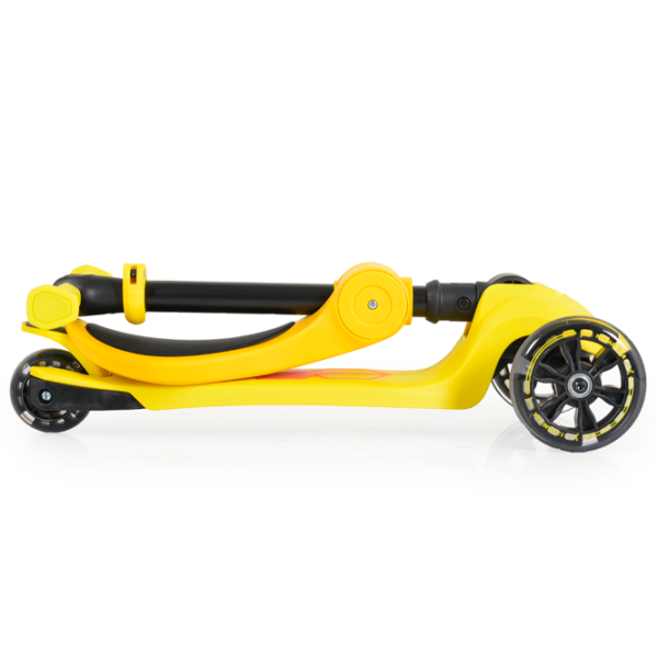Trotinetă pentru copii cu trei roți Moni Lamborghini 2in1 (1286845) Yellow 2 ani, 50 kg, Din PU photo 5