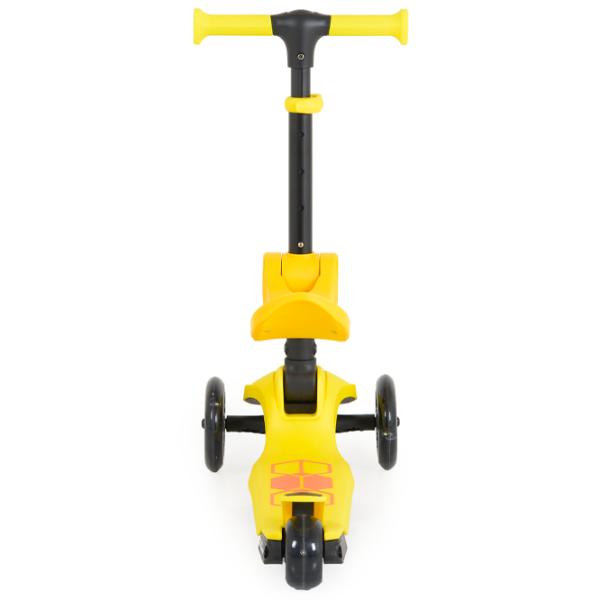 Trotinetă pentru copii cu trei roți Moni Lamborghini 2in1 (1286845) Yellow 2 ani, 50 kg, Din PU photo 9