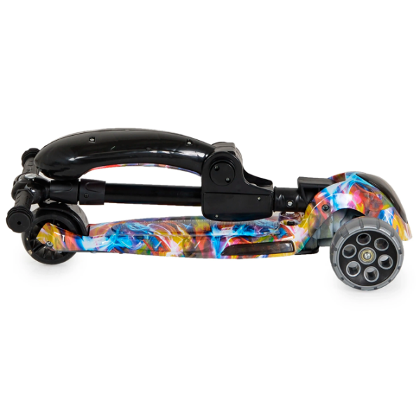Trotinetă pentru copii cu trei roți Moni Rumble (1286849) Multicolor 3 ani, 50 kg, Din PU photo 5