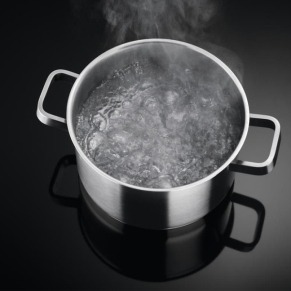 Plită încorporabilă pe gaz Electrolux KDI641723K Black Sticlă călită, Gratare: Fontă photo 8