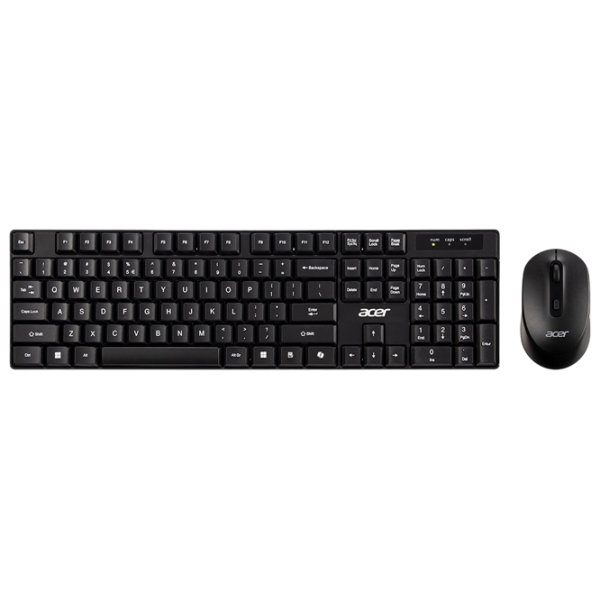 Клавиатура и Мышь Acer Combo Set 410 Черный Для дома и офиса, Беспроводные photo 7