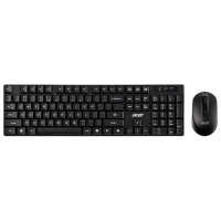 Клавиатура и Мышь Acer Combo Set 410 Черный Для дома и офиса, Беспроводные