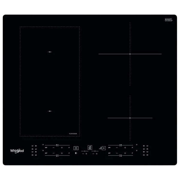 Plită încorporabilă cu inducție Whirlpool WL B8160 NE Black Vitroceramică, 7200 W photo 1