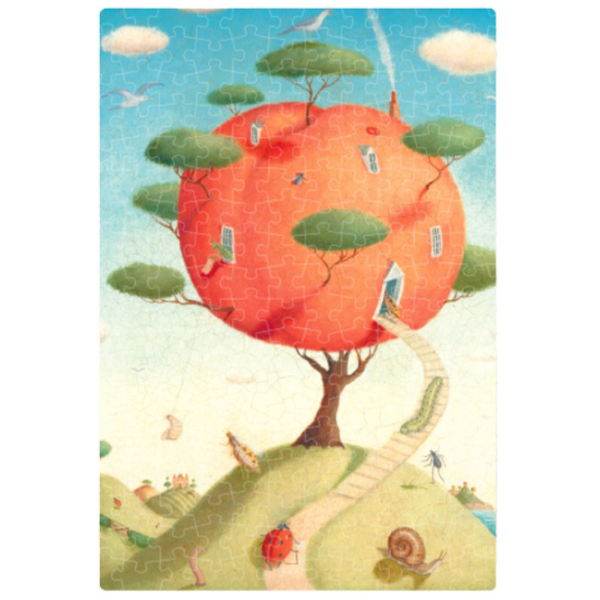 Puzzle 2D Mideer Paradisul piersicului (MD3275) Numărul de piese: 216, Vârsta recomandată: 8+