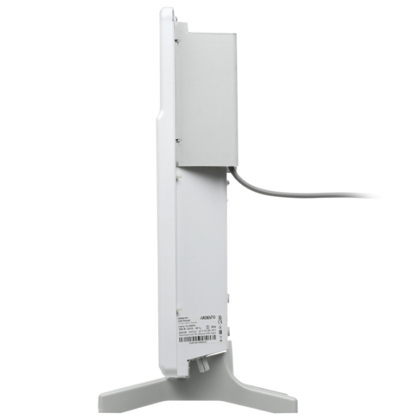 Convector Ardesto CH-2000ECW White 20 m², 2000 W, Electronic, Pe podea photo 2
