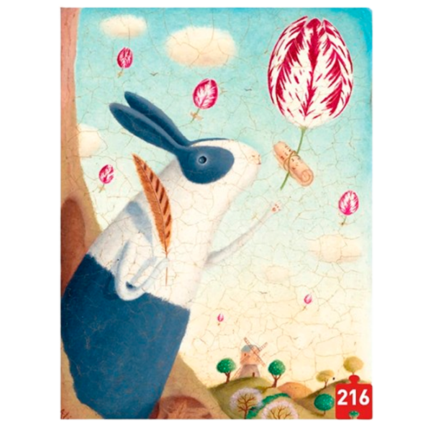 Puzzle 2D Mideer Mesager al primăverii (MD3277) Numărul de piese: 216, Vârsta recomandată: 8+