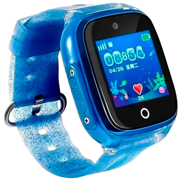 Ceas pentru copii Bubble KT01 Blue 1.3", 240 x 240 photo 4