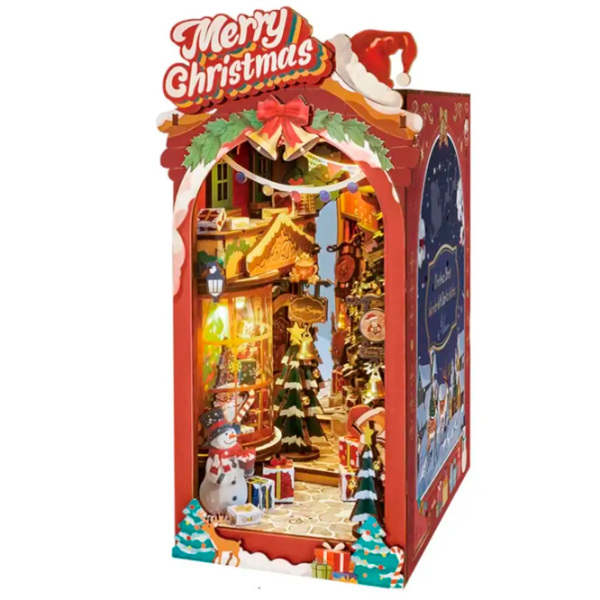 Puzzle 3D DIY Christmas Street (TGC06) Numărul de piese: 289, Vârsta recomandată: 14+ photo 2