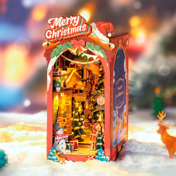 Puzzle 3D DIY Christmas Street (TGC06) Numărul de piese: 289, Vârsta recomandată: 14+ photo 3