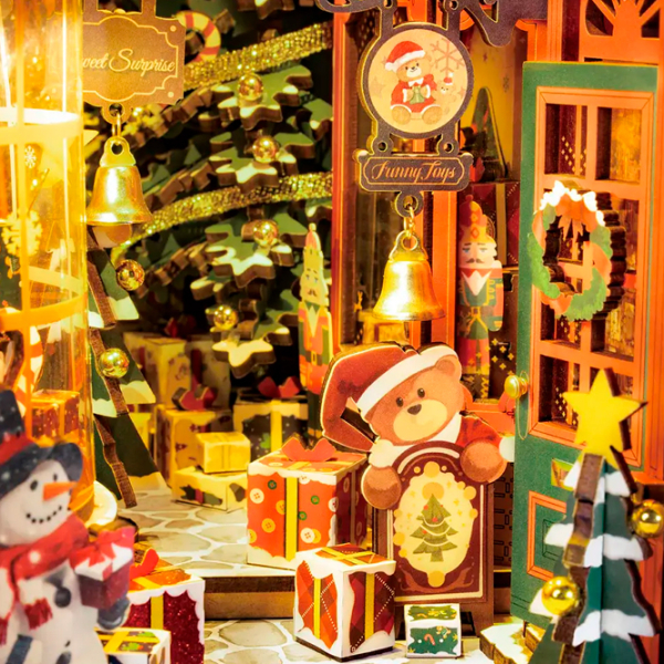 Puzzle 3D DIY Christmas Street (TGC06) Numărul de piese: 289, Vârsta recomandată: 14+ photo 10
