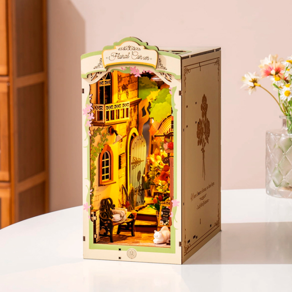 Puzzle 3D RoLife Book Nook (TGB09) Numărul de piese: 164, Vârsta recomandată: 14+ photo 2