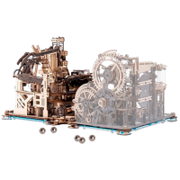 Puzzle 3D ROKR Marble Spaceport (LGC01) Numărul de piese: 472, Vârsta recomandată: 14+