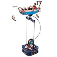 Puzzle 3D ROKR Ocean Fisher (MCD02) Numărul de piese: 161, Vârsta recomandată: 14+