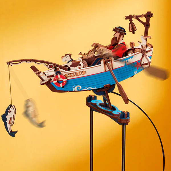 Puzzle 3D ROKR Ocean Fisher (MCD02) Numărul de piese: 161, Vârsta recomandată: 14+ photo 3