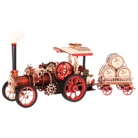 Puzzle 3D ROKR London Tour Bus (LKA01) Numărul de piese: 469, Vârsta recomandată: 14+