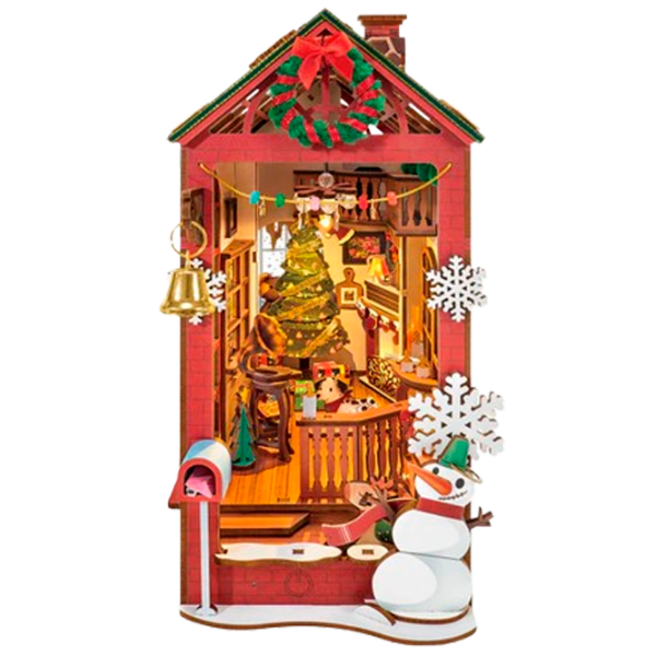 Puzzle 3D RoLife Christmas Indoor Scene (TGC07) Numărul de piese: 289, Vârsta recomandată: 14+ photo 1