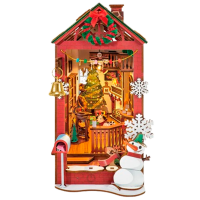 Puzzle 3D RoLife Christmas Indoor Scene (TGC07) Numărul de piese: 289, Vârsta recomandată: 14+