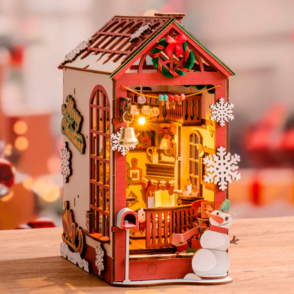 Puzzle 3D RoLife Christmas Indoor Scene (TGC07) Numărul de piese: 289, Vârsta recomandată: 14+ photo 2