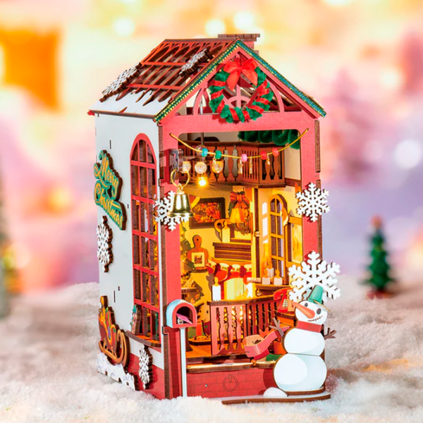 Puzzle 3D RoLife Christmas Indoor Scene (TGC07) Numărul de piese: 289, Vârsta recomandată: 14+ photo 3