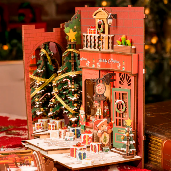 Puzzle 3D RoLife Christmas Indoor Scene (TGC07) Numărul de piese: 289, Vârsta recomandată: 14+ photo 6