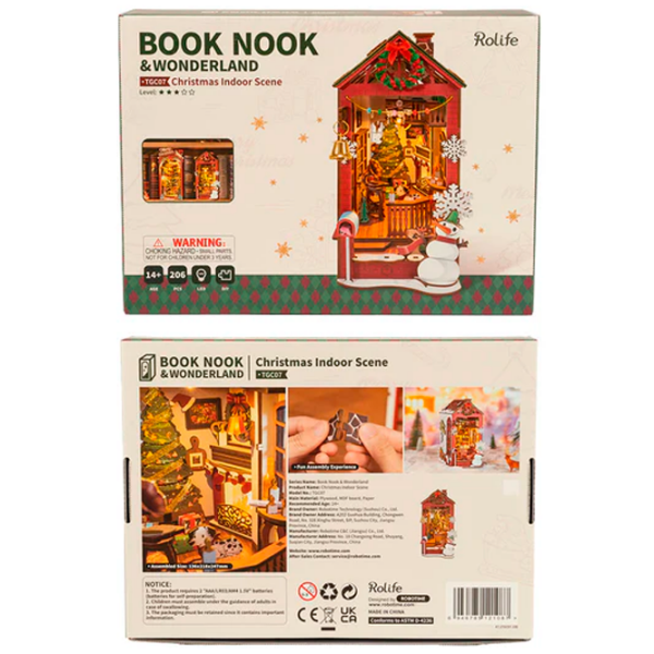 Puzzle 3D RoLife Christmas Indoor Scene (TGC07) Numărul de piese: 289, Vârsta recomandată: 14+ photo 8