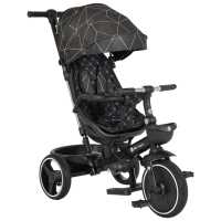 Triciclu Moni Fusion Black  Metal / Pentru copii