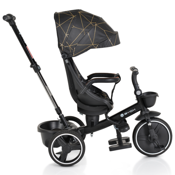Triciclu Moni Fusion Black  Metal / Pentru copii photo 3