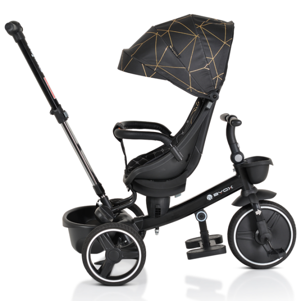 Triciclu Moni Fusion Black  Metal / Pentru copii photo 5